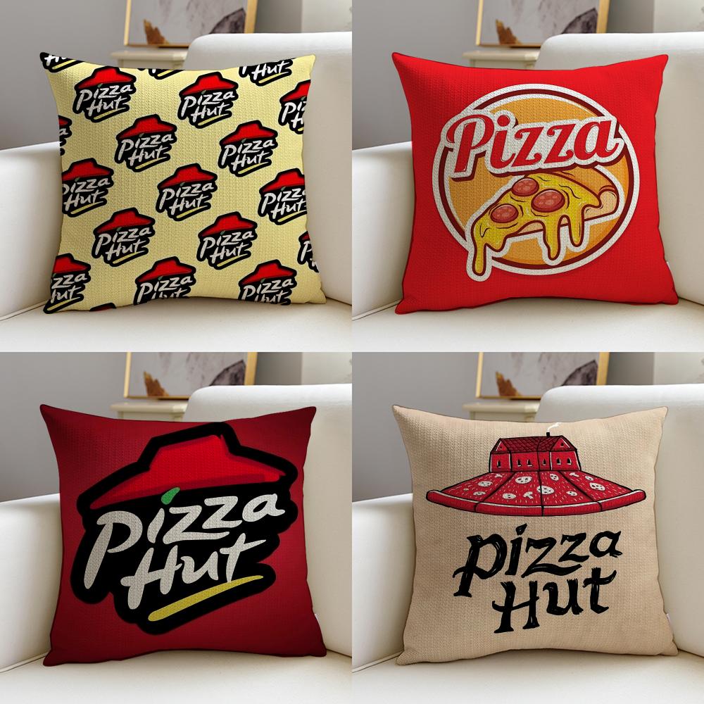Home Decor Za - Delicious P-Piz-za Hu-tS Cushion Cover Soft