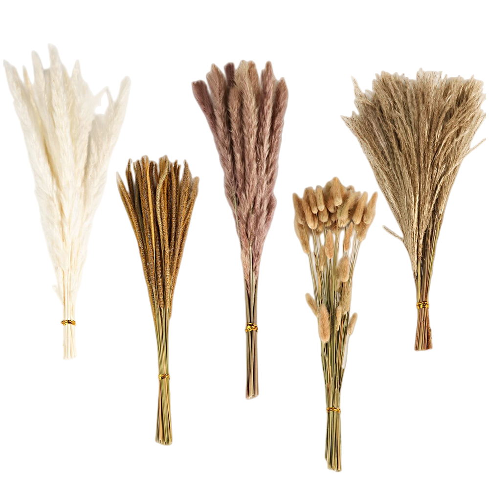 Dried Flower Bouquet - Autumn Vintage Mixed Dried Flower Bouquet,