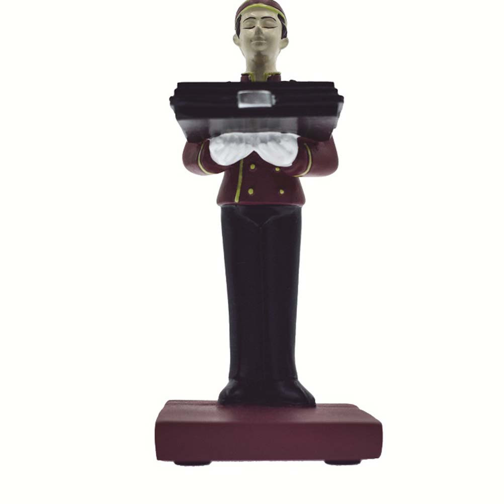 Home Decor Retail Stores - 1Pcs Fashionable Waiter Shape Watch Storage