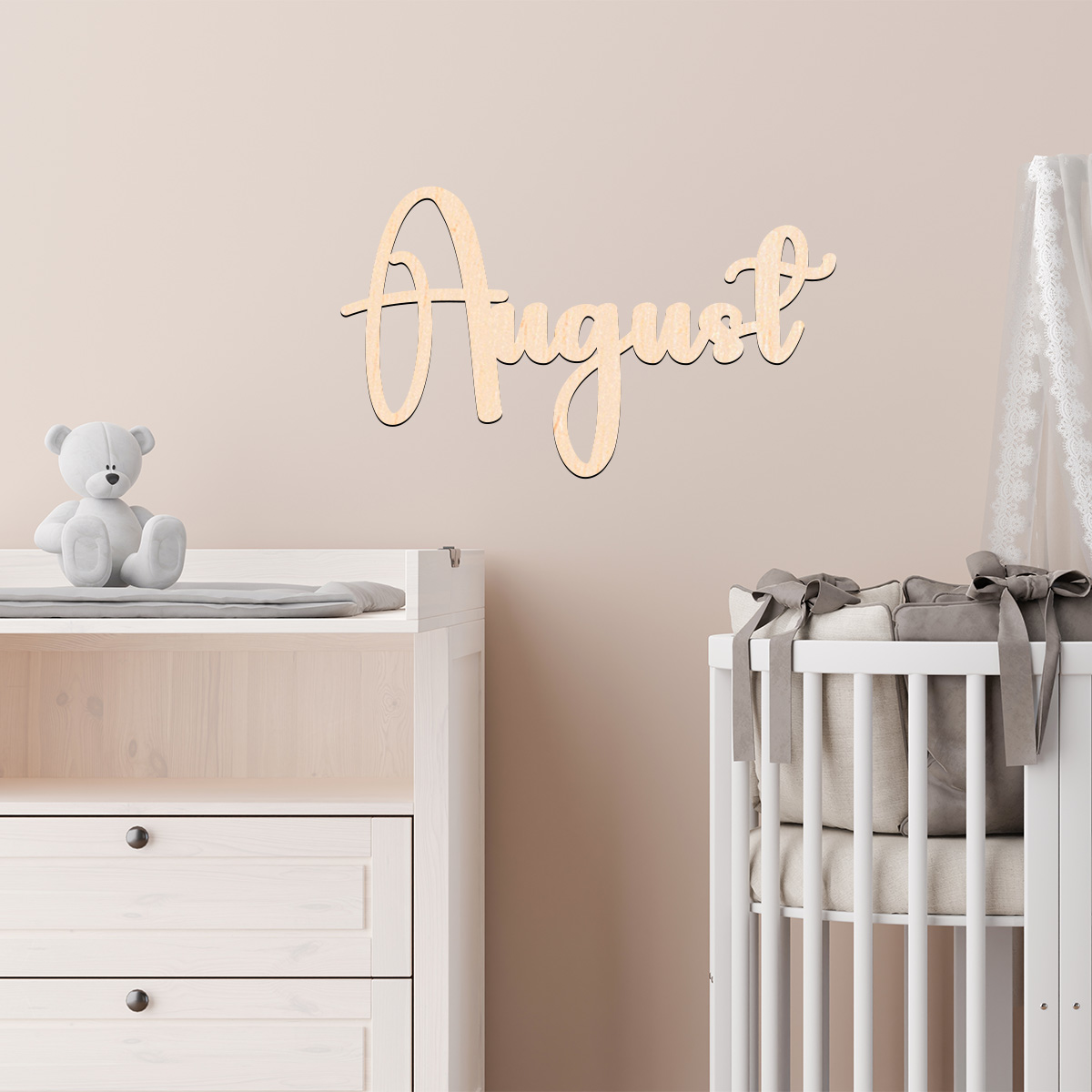 Home Decor Examples - 1 pc august example Personalized Text