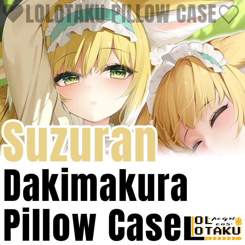 Home Decor Games - Suzuran Dakimakura Arknights Game Pillowcase Hugging
