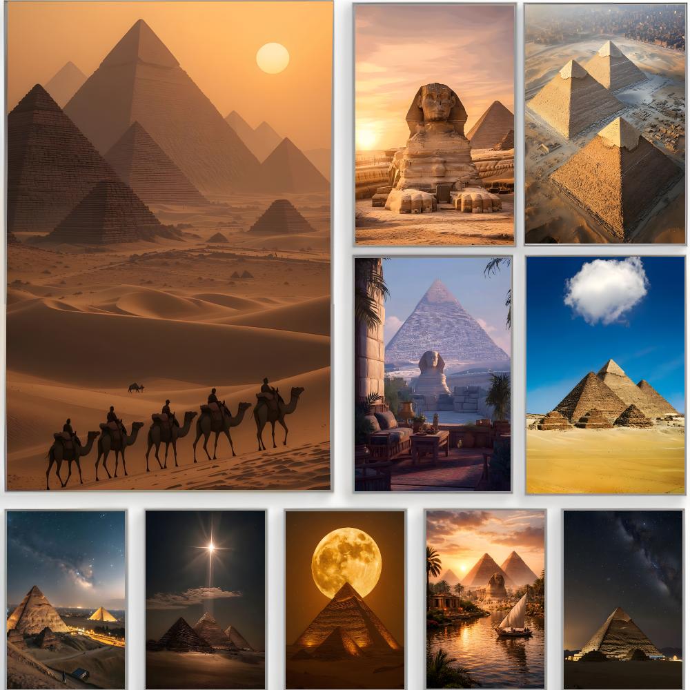 scenic landmark e-egypt pyrami - Home Decor Egypt 评论和价格