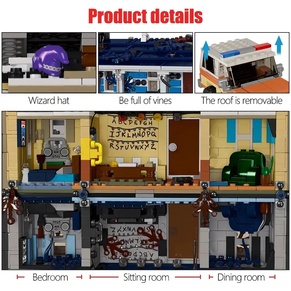 New MOC Upside Down House Stre - Home Decor Disney 评论和价格