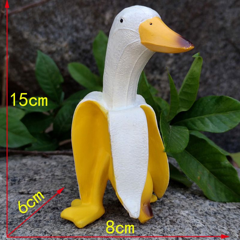 Banana Duck Creative Garden De - Home Decor On Sale 评论和价格
