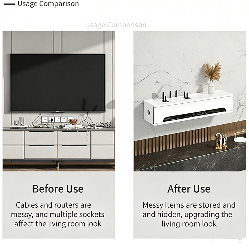 Wall‑Mounted Router Storage Bo - Home Decor Organizer 评论和价格
