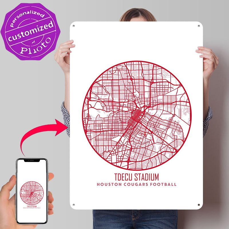 Houston Cougars 3D Printed Tex - Home Decor Houston 评论和价格