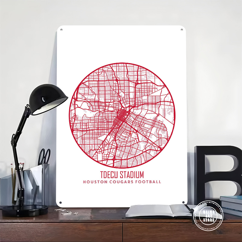 Houston Cougars 3D Printed Tex - Home Decor Houston 评论和价格