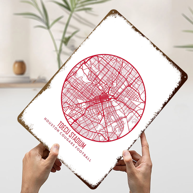 Houston Cougars 3D Printed Tex - Home Decor Houston 评论和价格