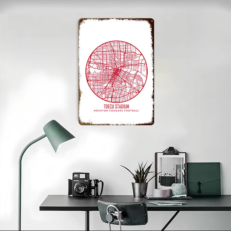 Houston Cougars 3D Printed Tex - Home Decor Houston 评论和价格