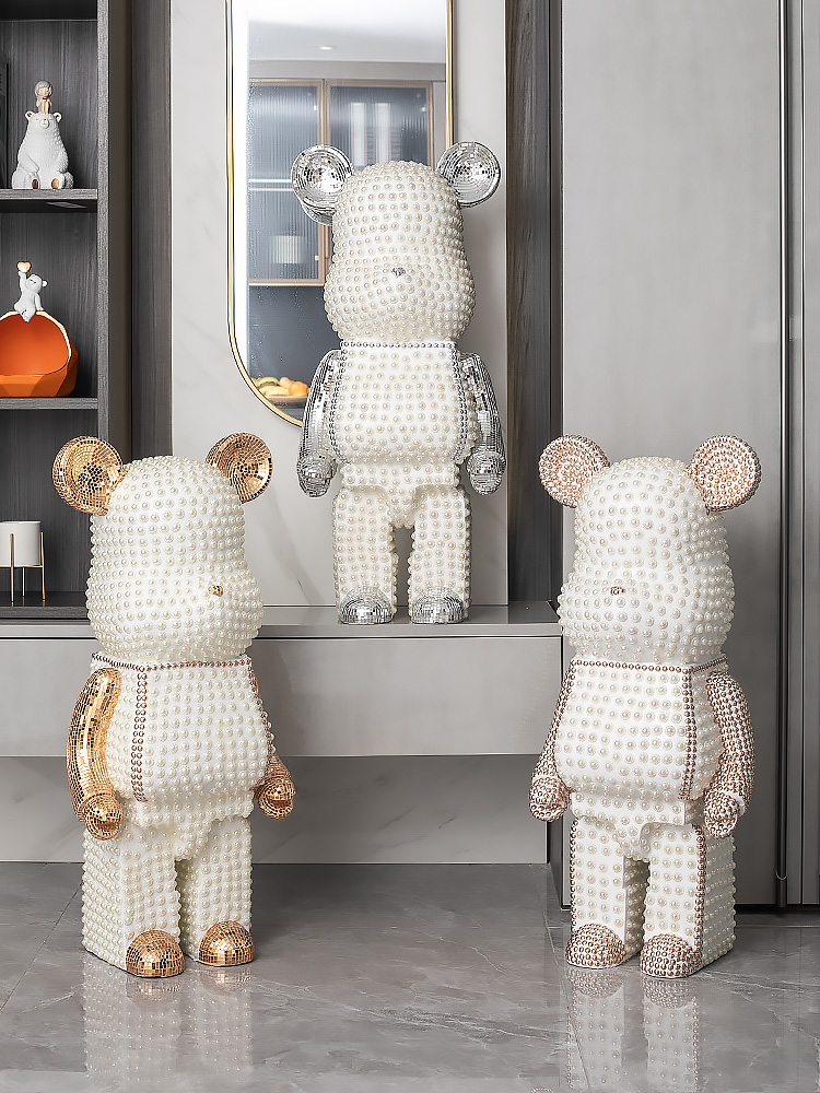 Cartoon Bear Ornament Home Dec - Home Decor Y2K 评论和价格
