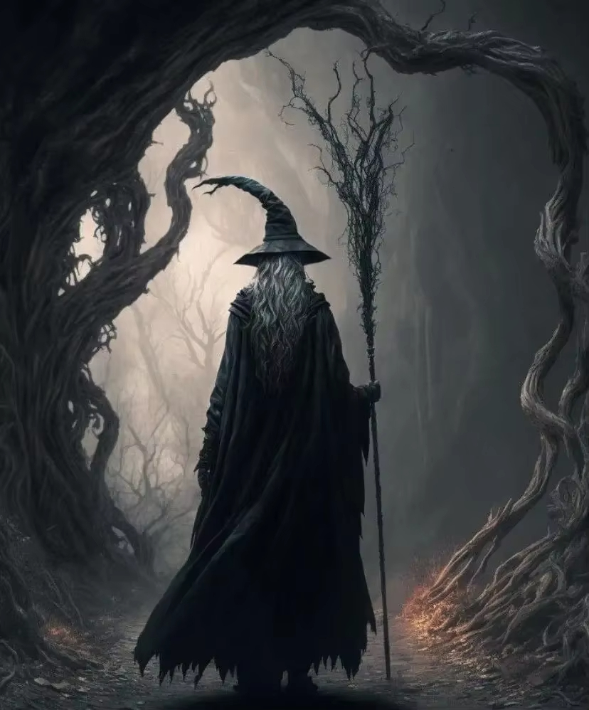 Dark Academia Art The Witch De - Home Decor Gothic 评论和价格