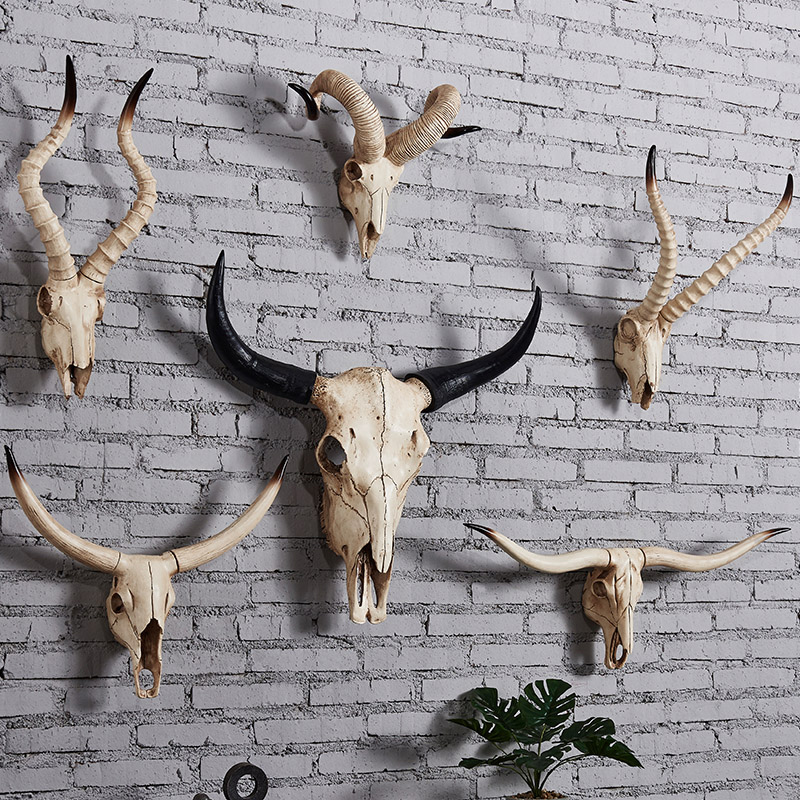Artificial Cow Skull Sheep Sku - Home Decor On Sale 评论和价格