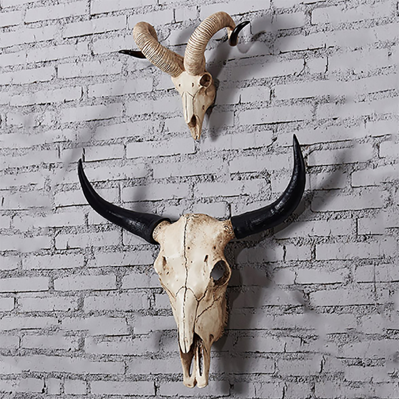 Artificial Cow Skull Sheep Sku - Home Decor On Sale 评论和价格