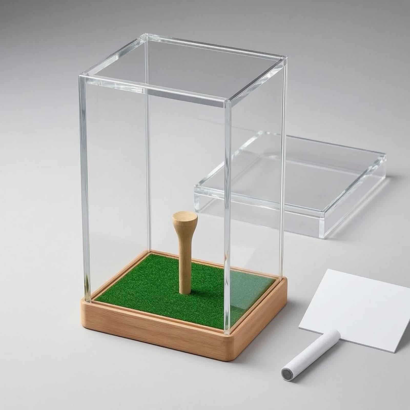 Golf Ball Case Acrylic Display - Home Decor Organizer 评论和价格