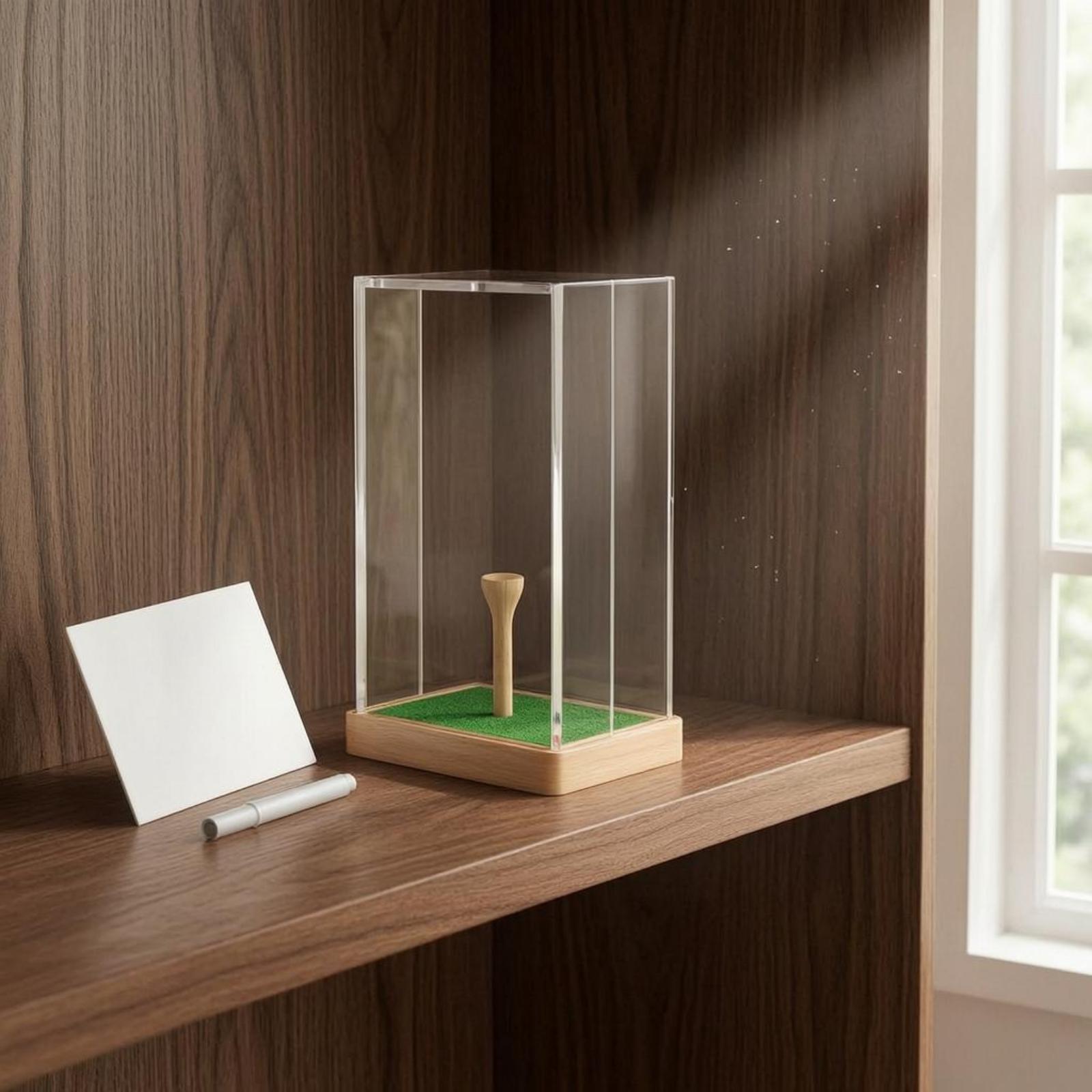 Golf Ball Case Acrylic Display - Home Decor Organizer 评论和价格