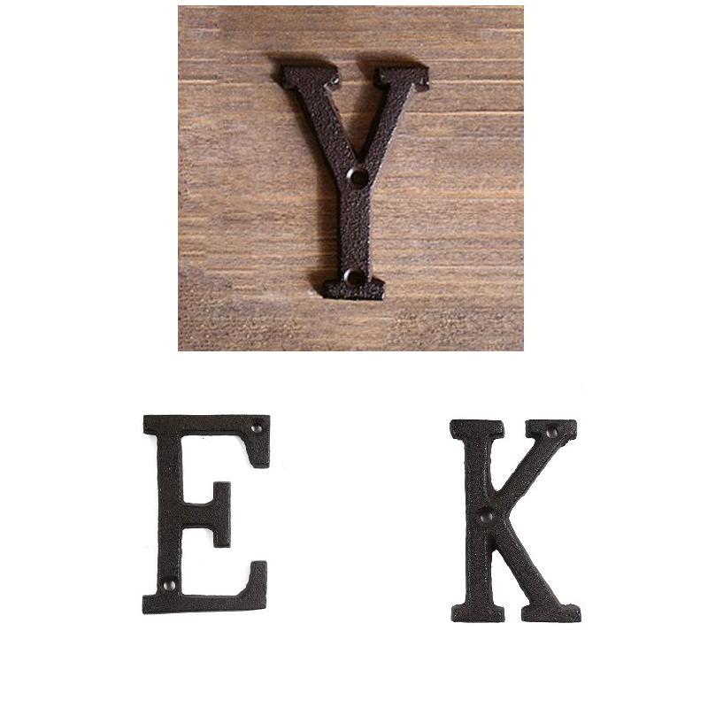 Metal Letters Numbers Cast Iro - Home Decor Y2K 评论和价格