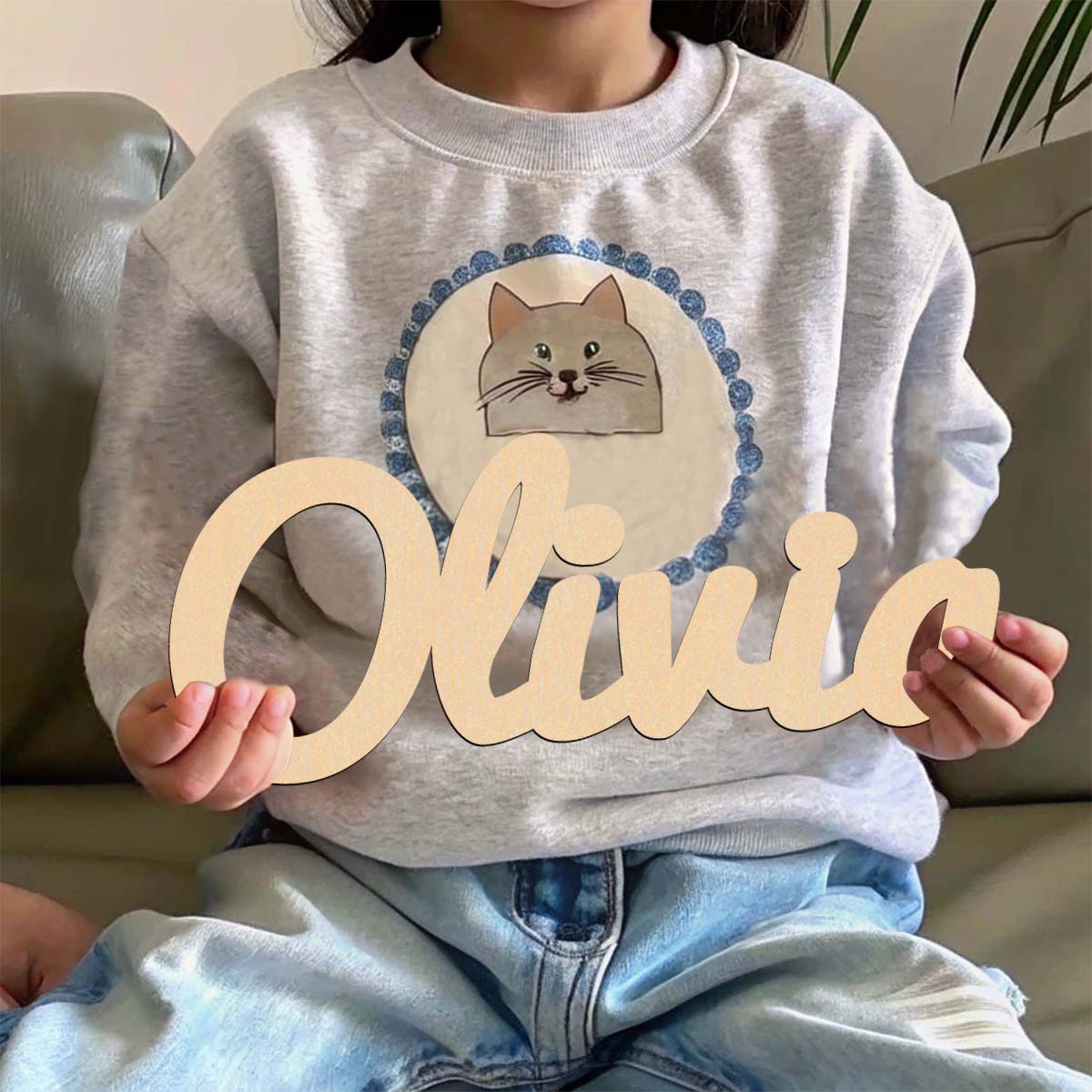 1pc Funny olivia example Custo - Home Decor Examples 评论和价格
