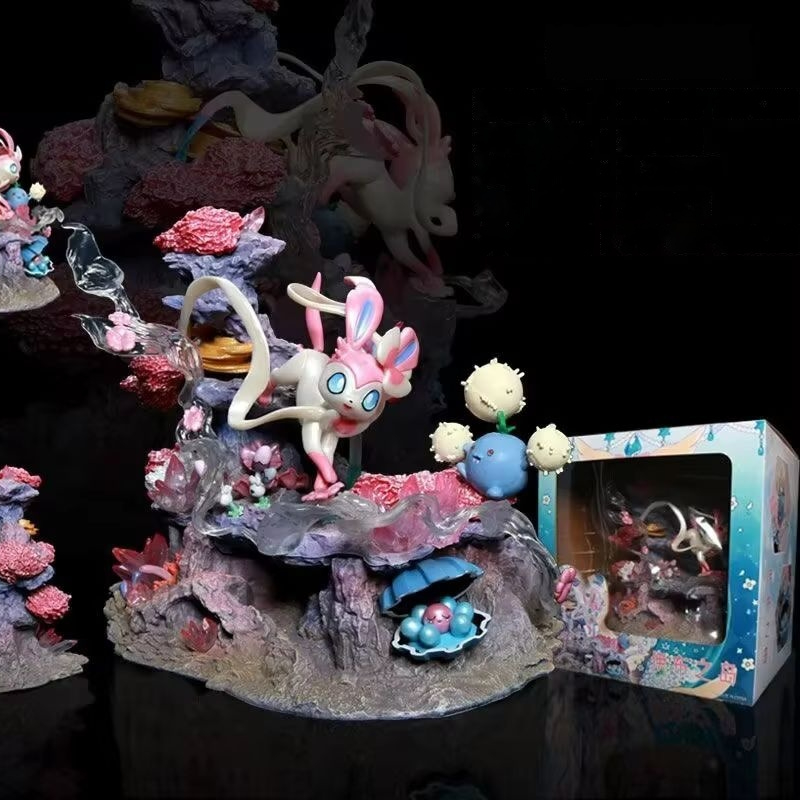 Gk Figure Sylveon Shroomish Cl - Home Decor Games 评论和价格