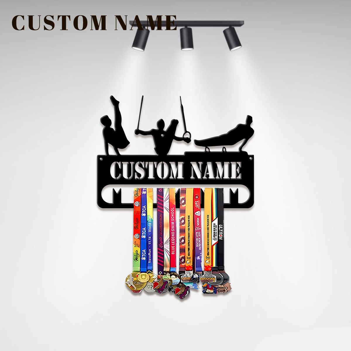 1pc Custom Fitness Metal Medal - Home Decor Organizer 评论和价格