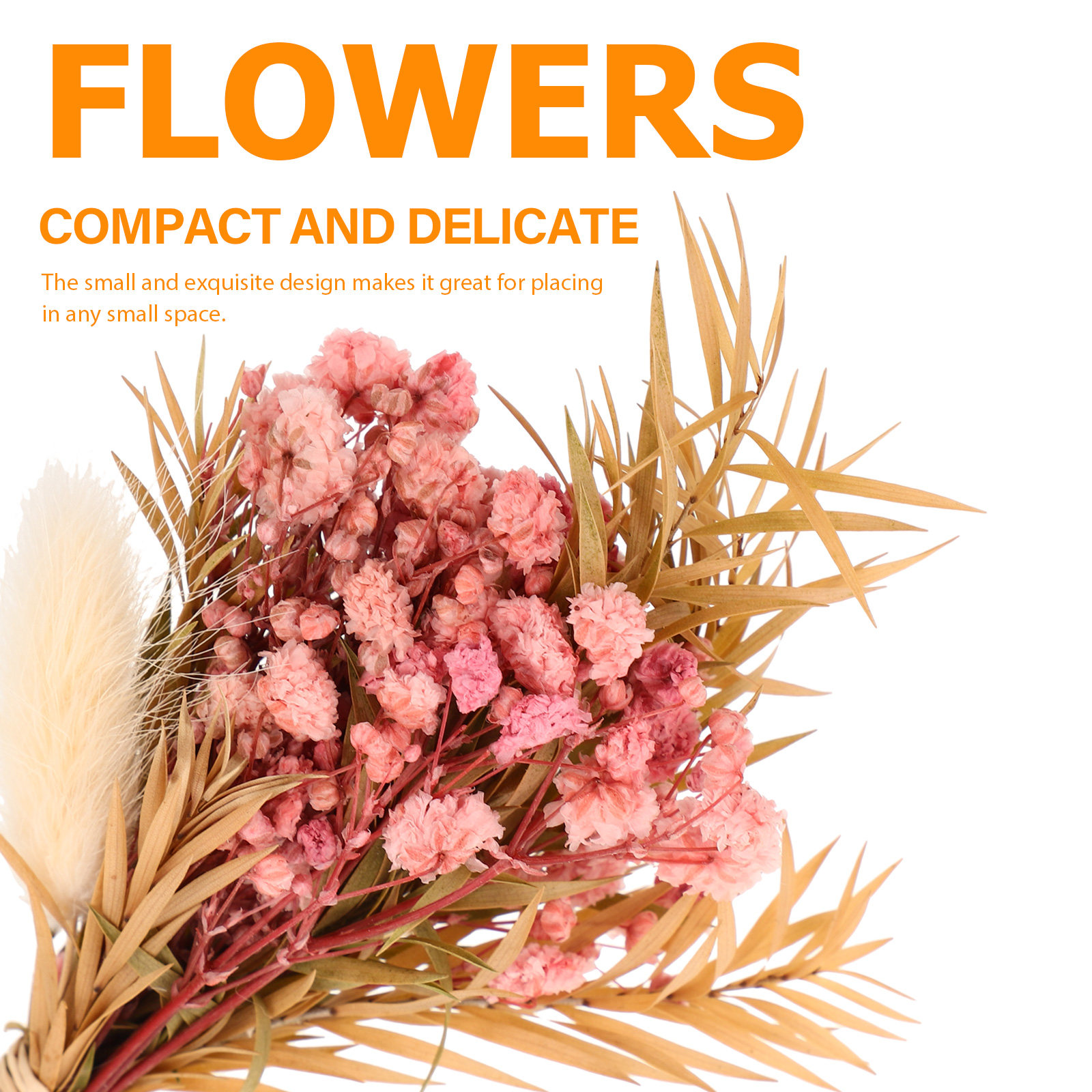 3Pcs Mini Dried Floral Bouquet - Dried Flower Bouquet 评论和价格