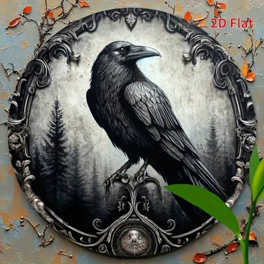 Vintage Gothic Aluminum Wall A - Home Decor Gothic 评论和价格