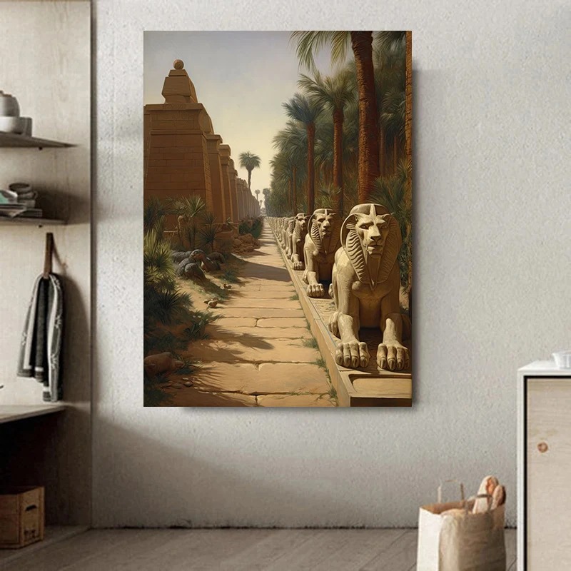 Ancient Egypt Landscape Great  - Home Decor Egypt 评论和价格
