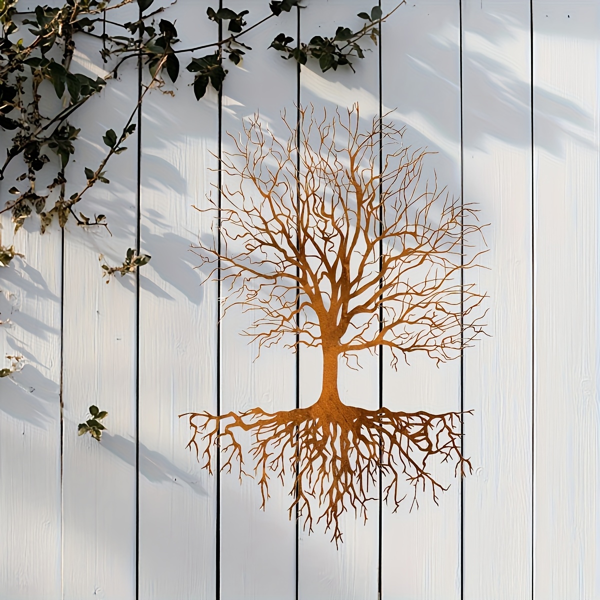 Tree of Life Iron Art Wall Scu - Home Decor Garden Ideas 评论和价格