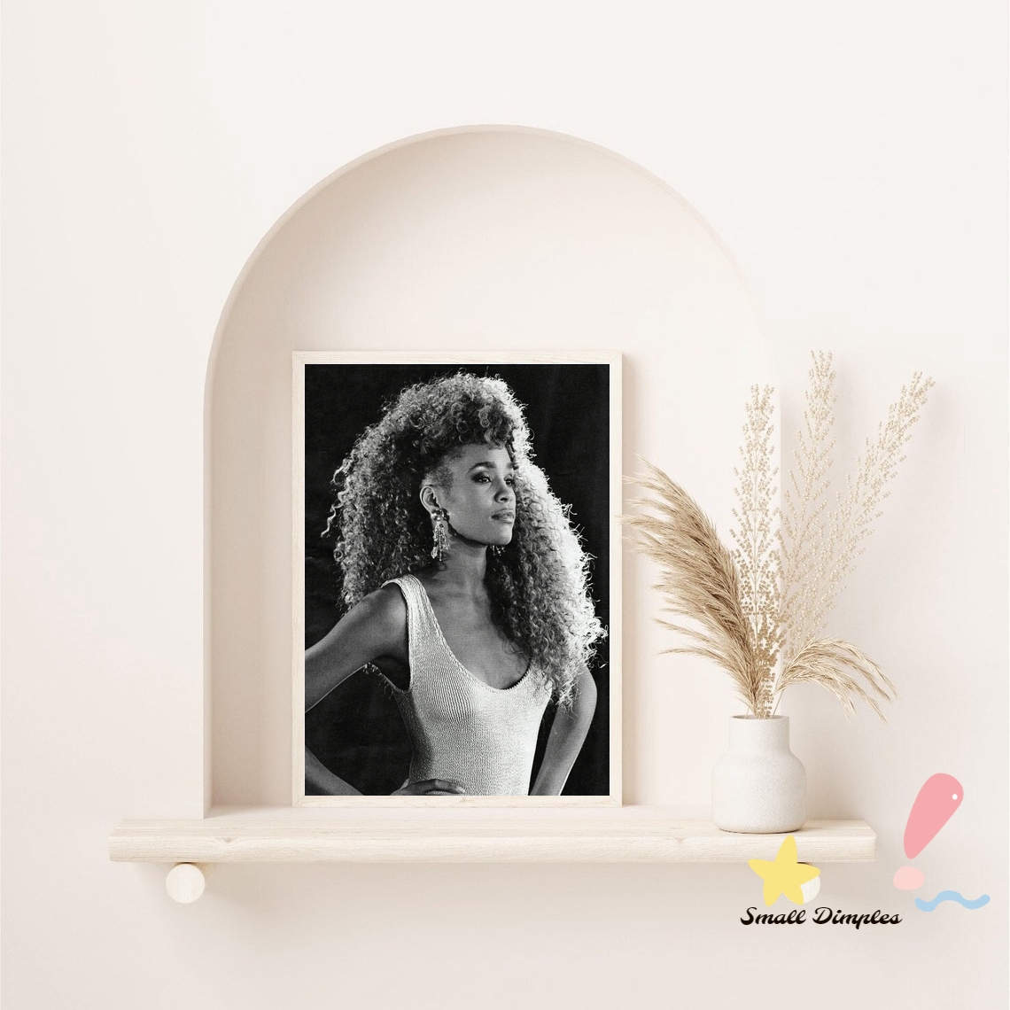 Whitney Houston Music Star Pos - Home Decor Houston 评论和价格