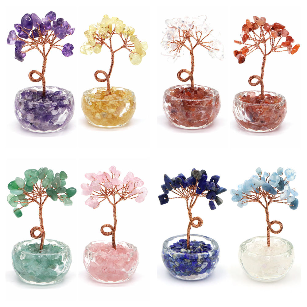 Natural Gemstone Crystal Lucky - Home Decor Solution 评论和价格