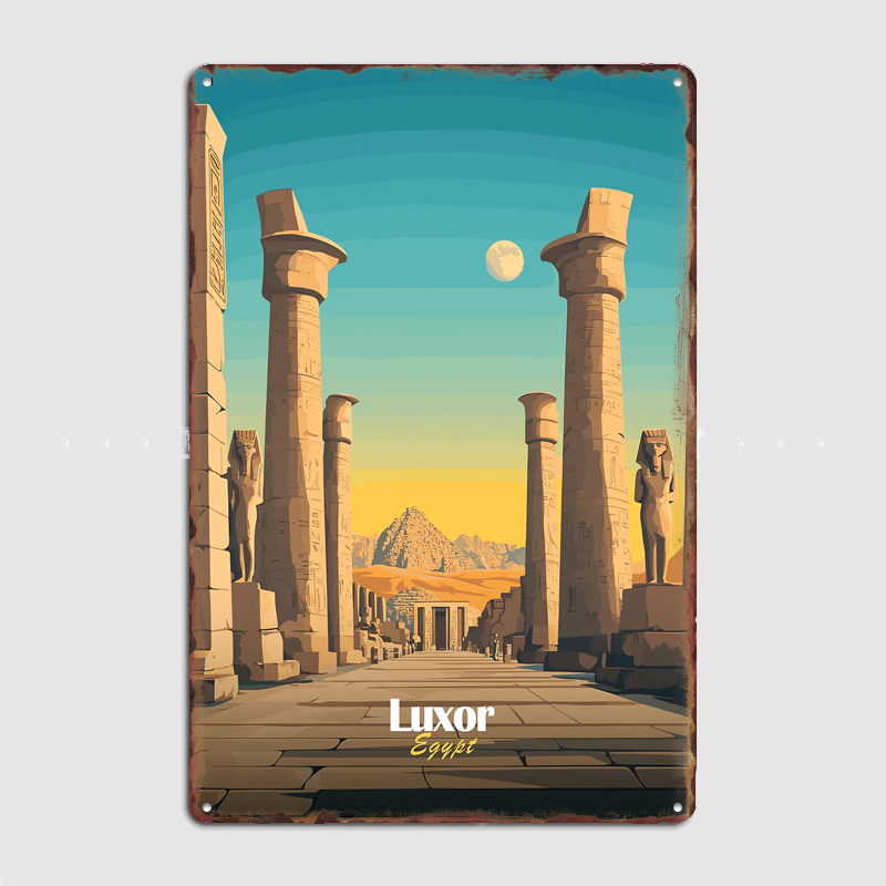 Luxor Egypt Travel Scenery Pos - Home Decor Egypt 评论和价格