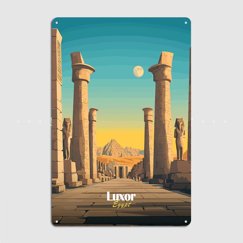 Luxor Egypt Travel Scenery Pos - Home Decor Egypt 评论和价格
