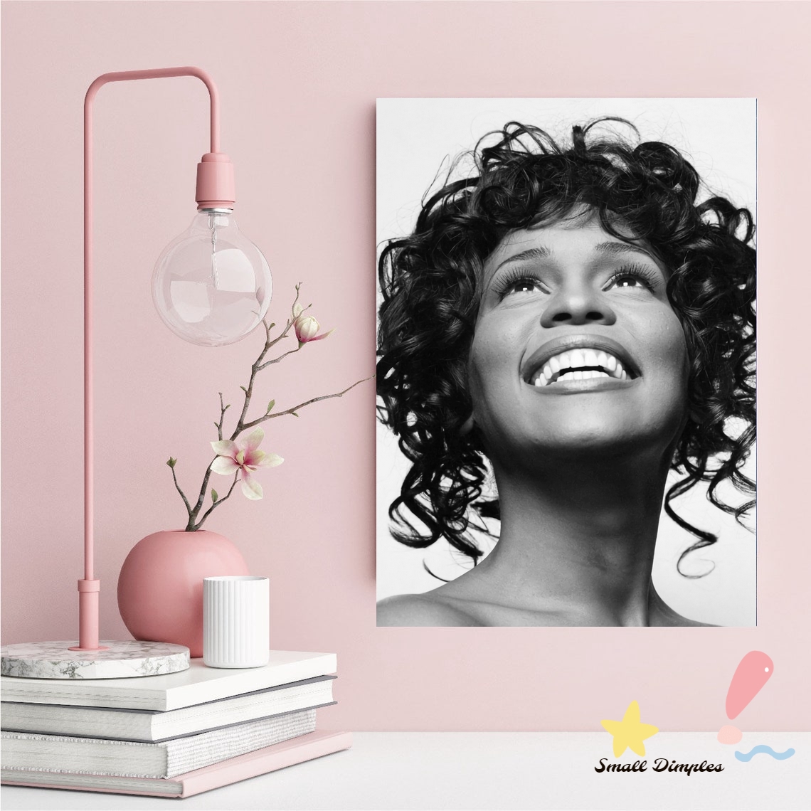 Whitney Houston Music Star Pos - Home Decor Houston 评论和价格