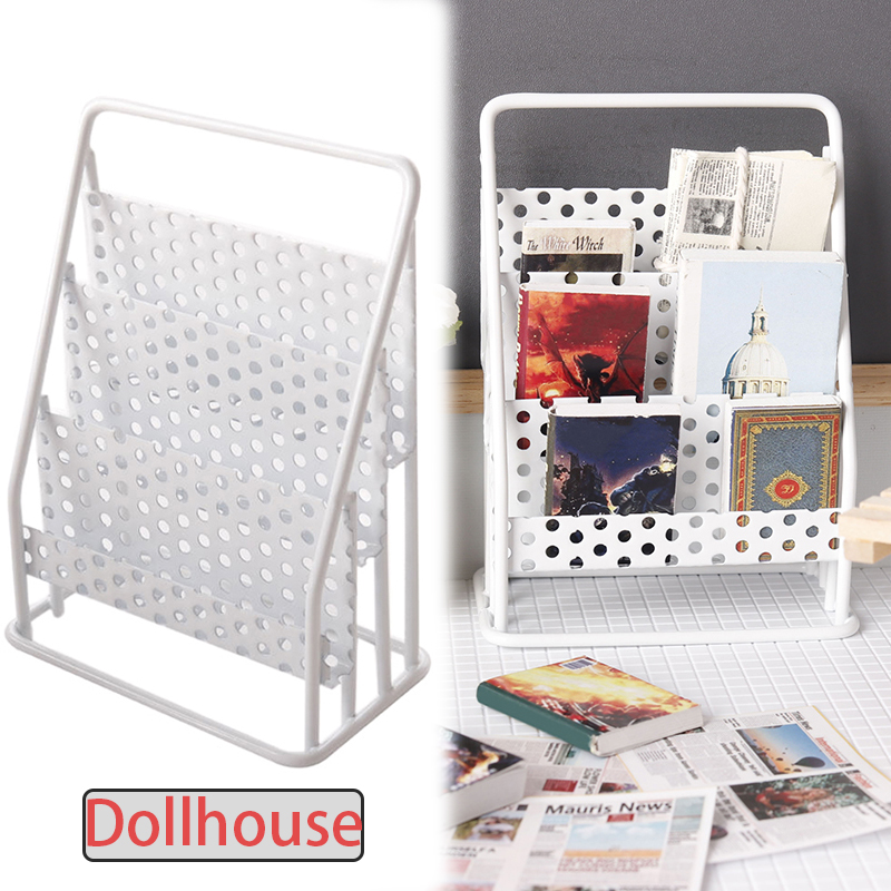 1:12 Dollhouse Iron Storage Ra - Home Decor Furniture 评论和价格