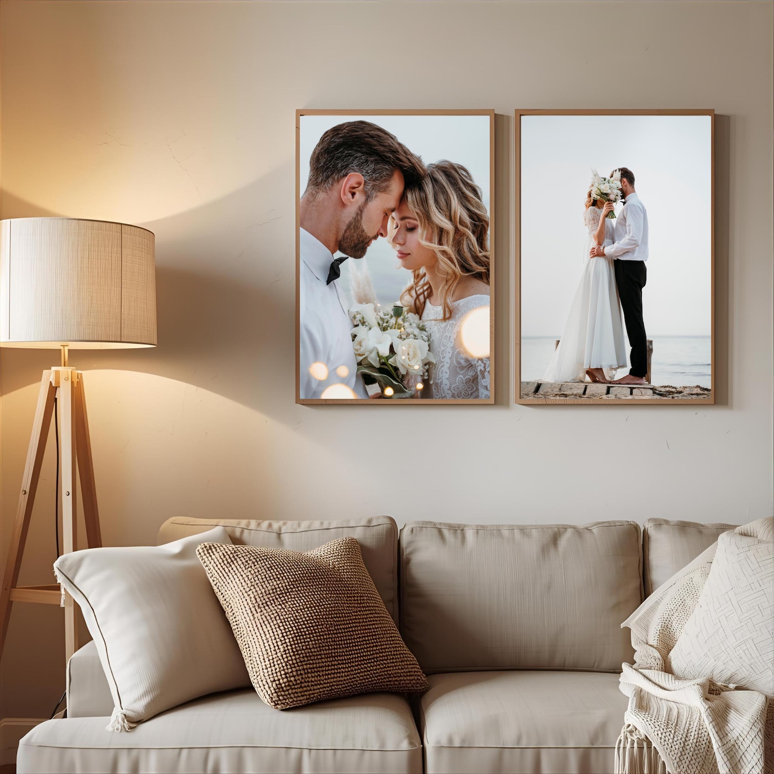 Personalized Photo Canvas, Cus - Home Decor Furniture 评论和价格