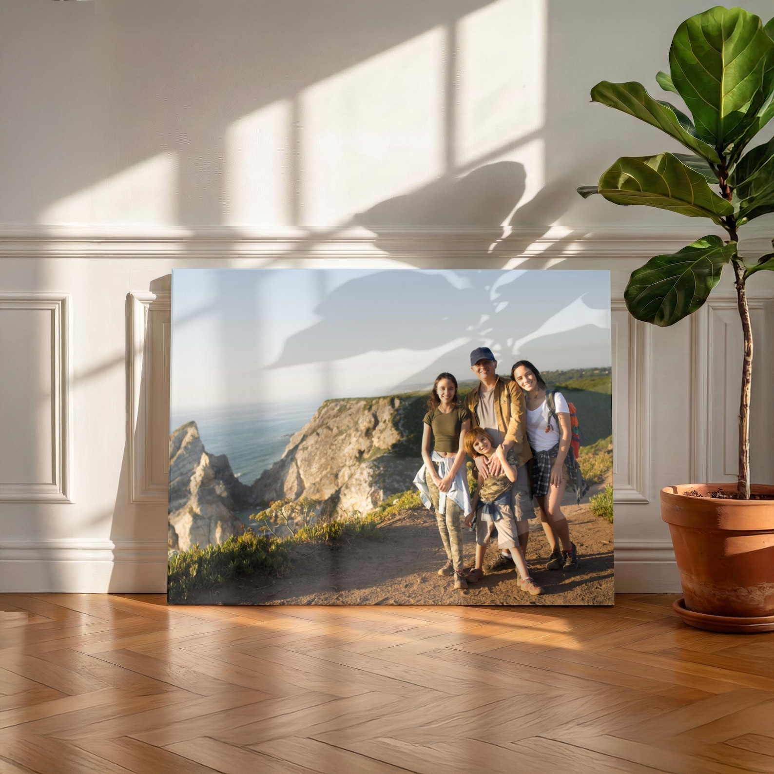 Personalized Photo Canvas, Cus - Home Decor Furniture 评论和价格