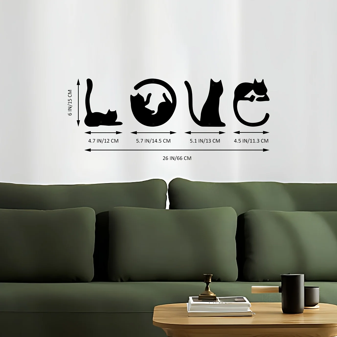 HelloYoung 4pcs/set Cute Cat M - Home Decor Y2K 评论和价格