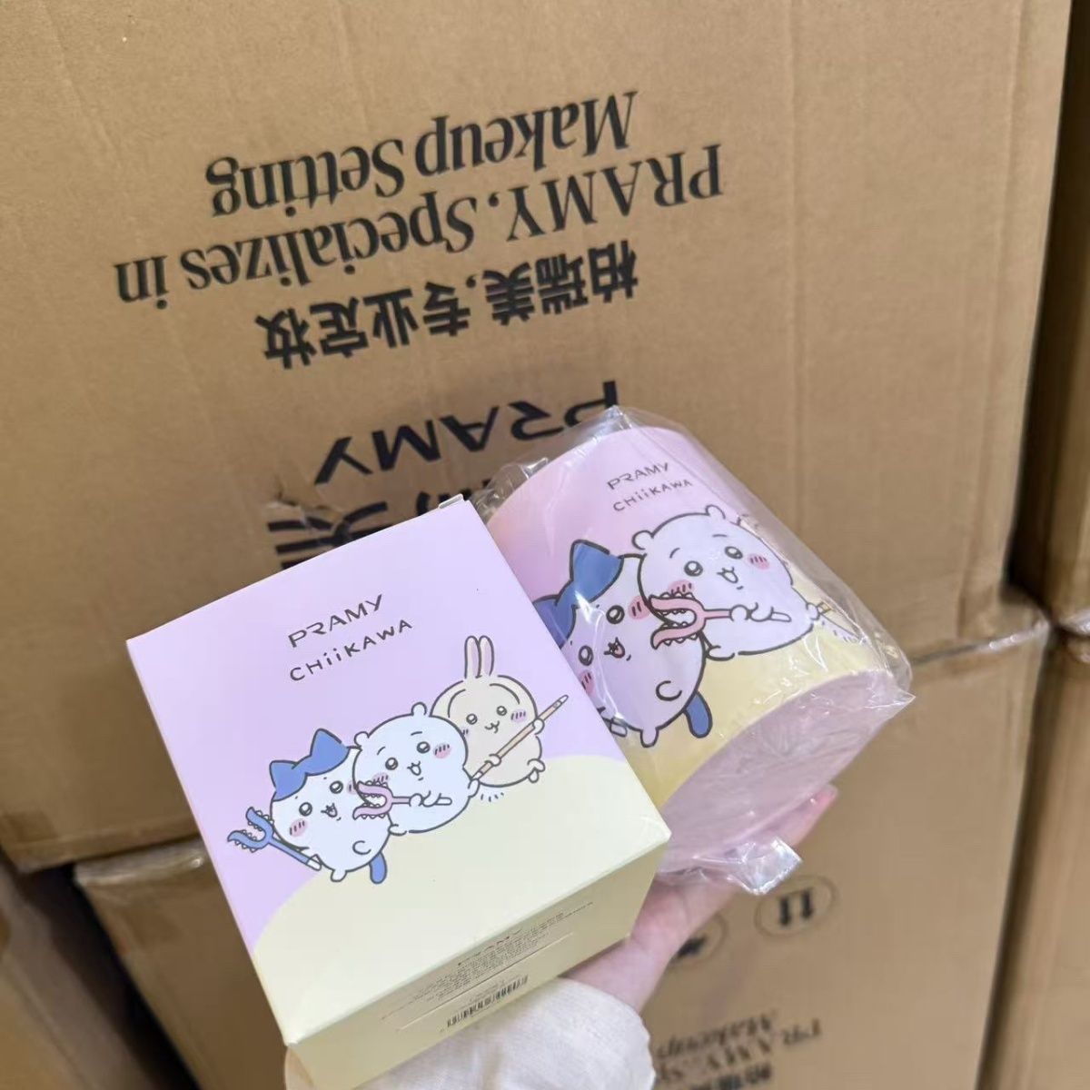 Chiikawa Co branded Makeup Bru - Home Decor Organizer 评论和价格