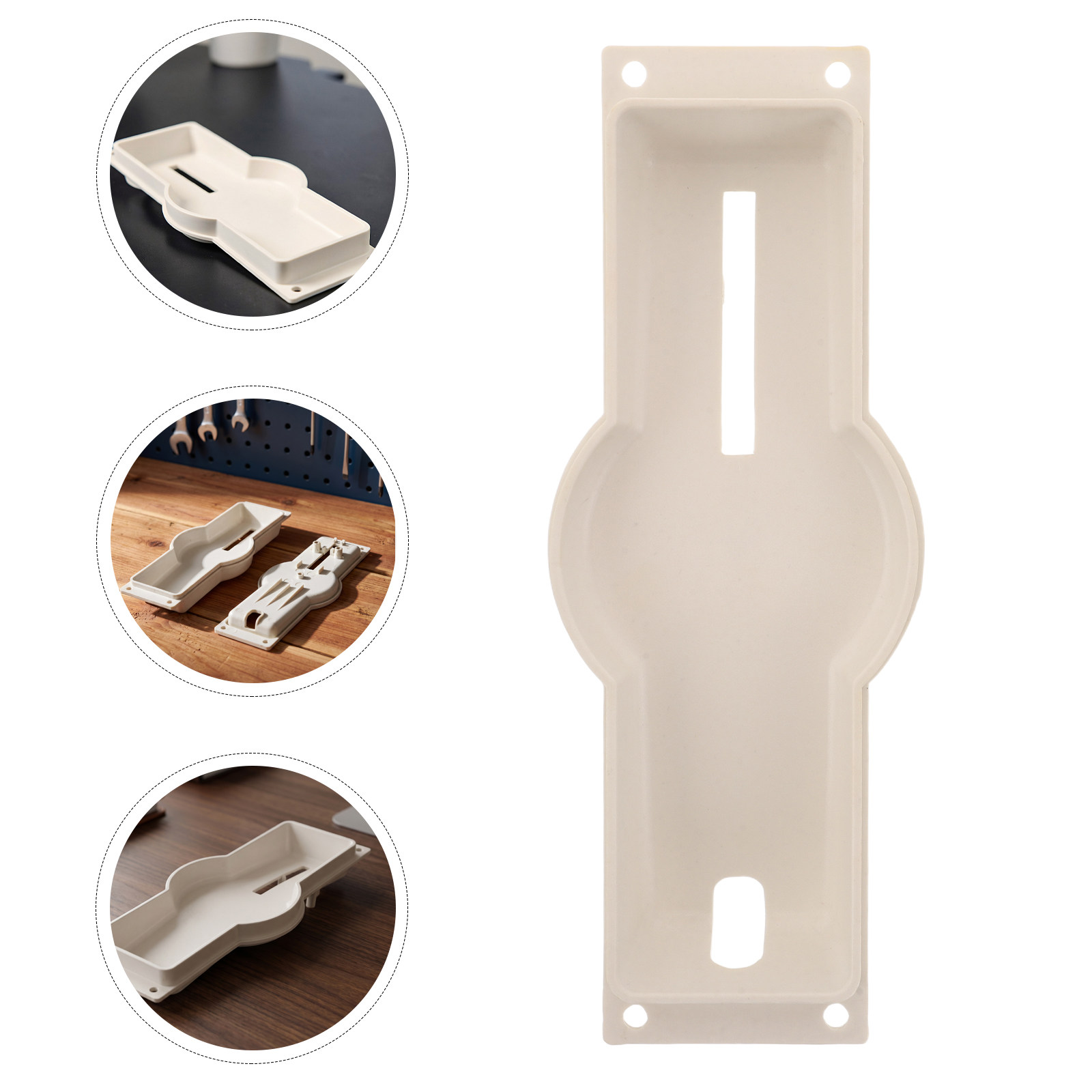 2Pcs Wall Phone Base Stand Dec - Home Decor Organizer 评论和价格