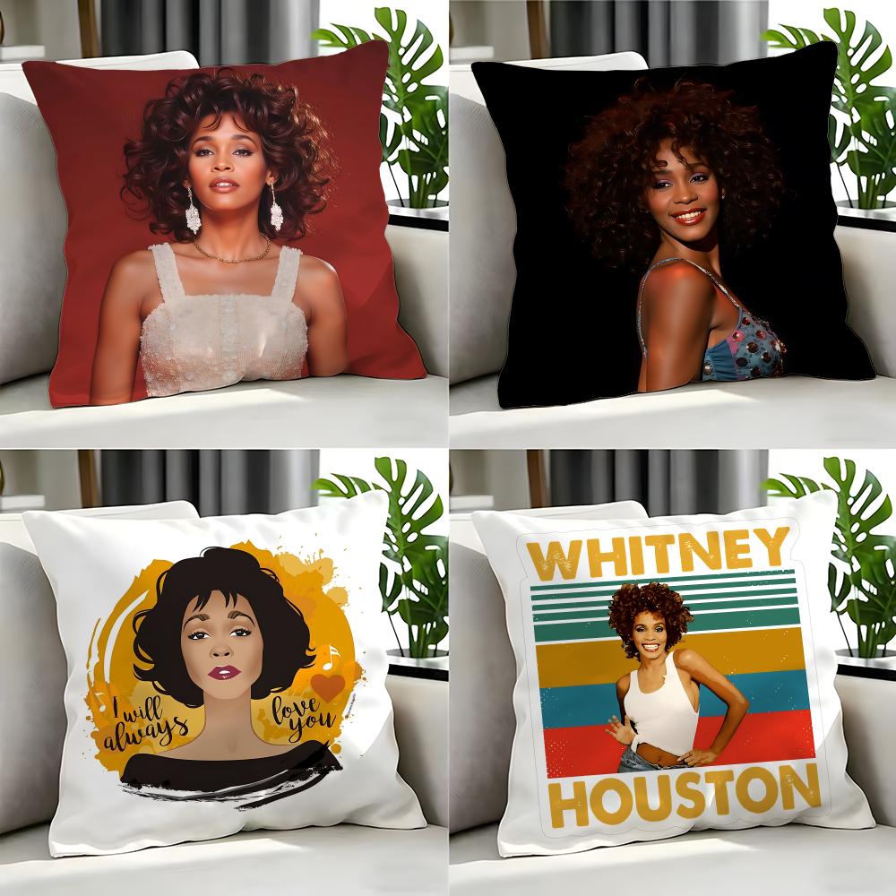 singer - Whitney Houston Cushi - Home Decor Houston 评论和价格