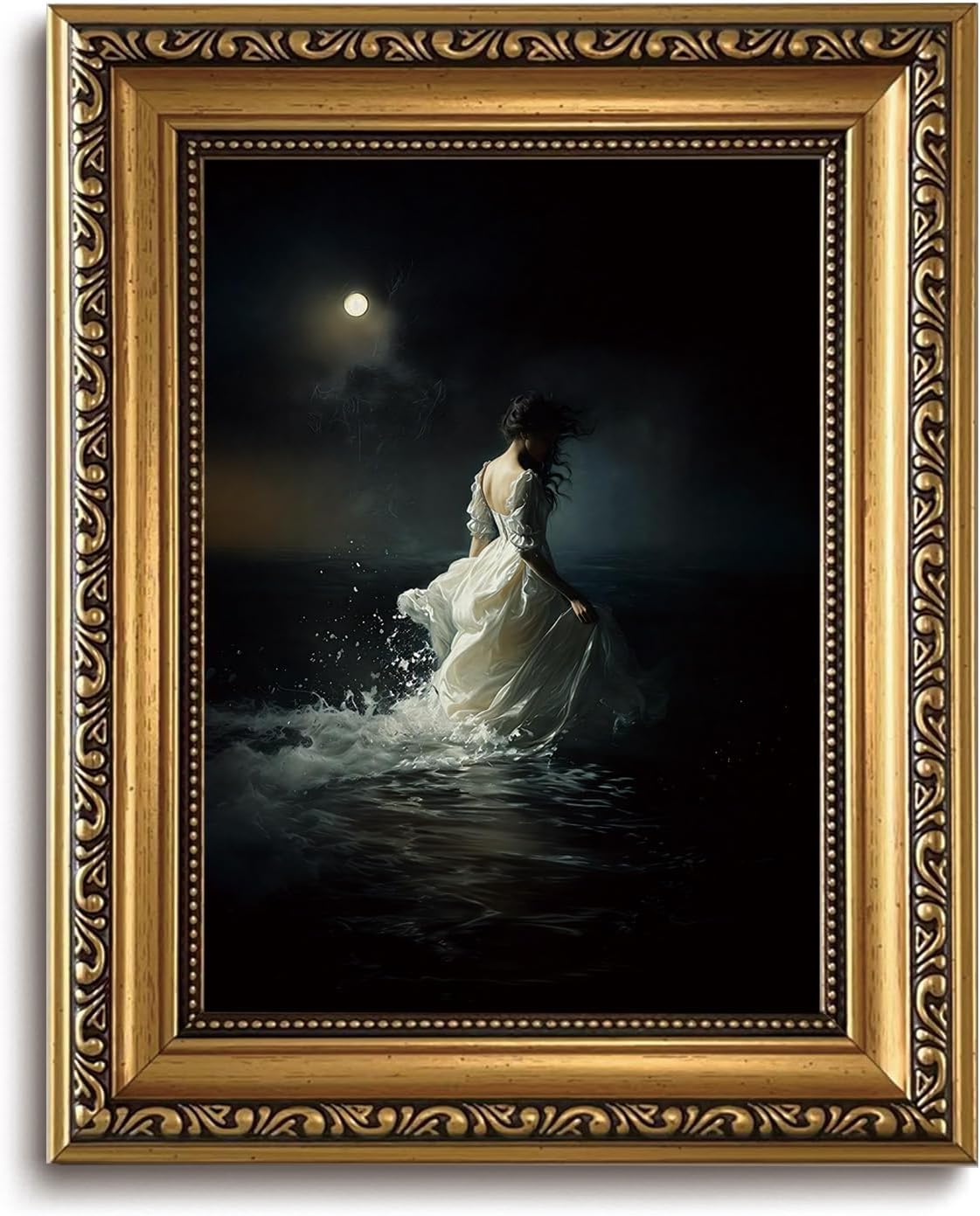 Framed Canvas Wall Art Gothic  - Home Decor Gothic 评论和价格