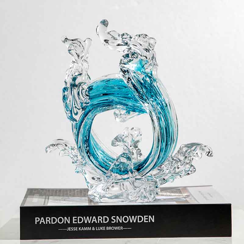 Luxury Glass Crafts Abstract S - Home Decor Y2K 评论和价格