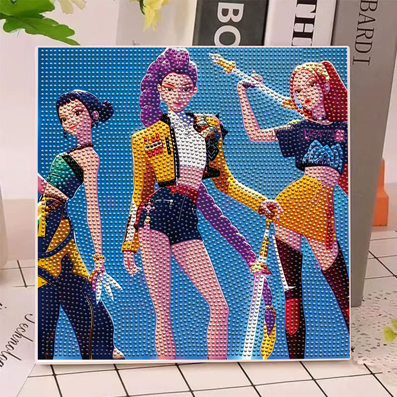 Anime Hunters Gilrs Lumi Mila  - Home Decor Wall Pictures 评论和价格