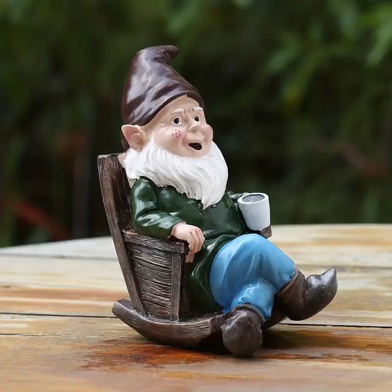 Creative Resin Dwarf Ornament  - Home Decor Garden Ideas 评论和价格