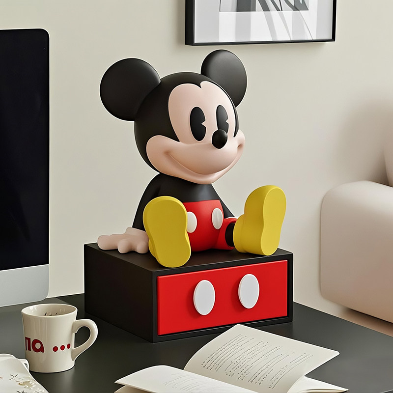 Cute Mouse Drawer Storage Box  - Home Decor Disney 评论和价格