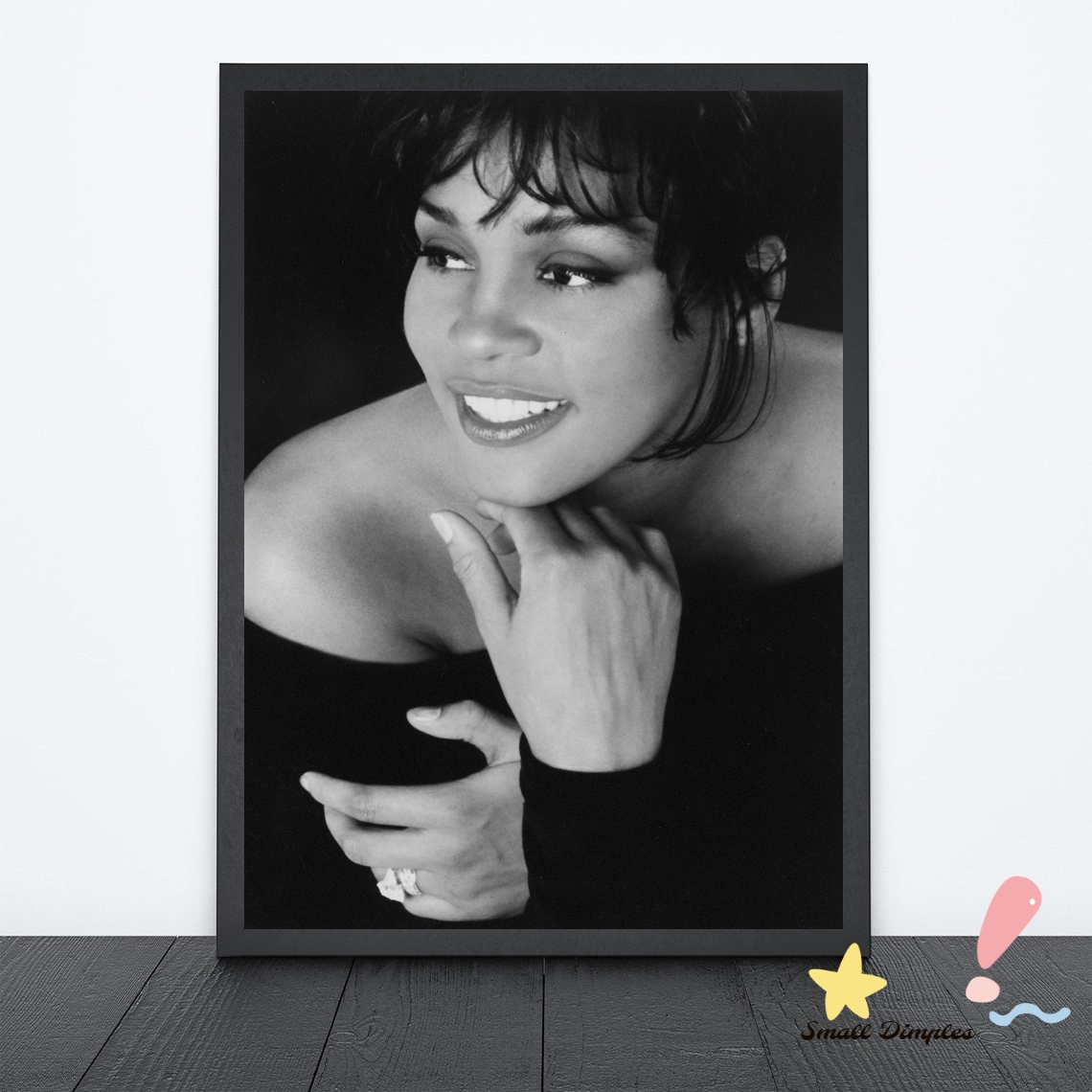 Whitney Houston Music Star Pos - Home Decor Houston 评论和价格