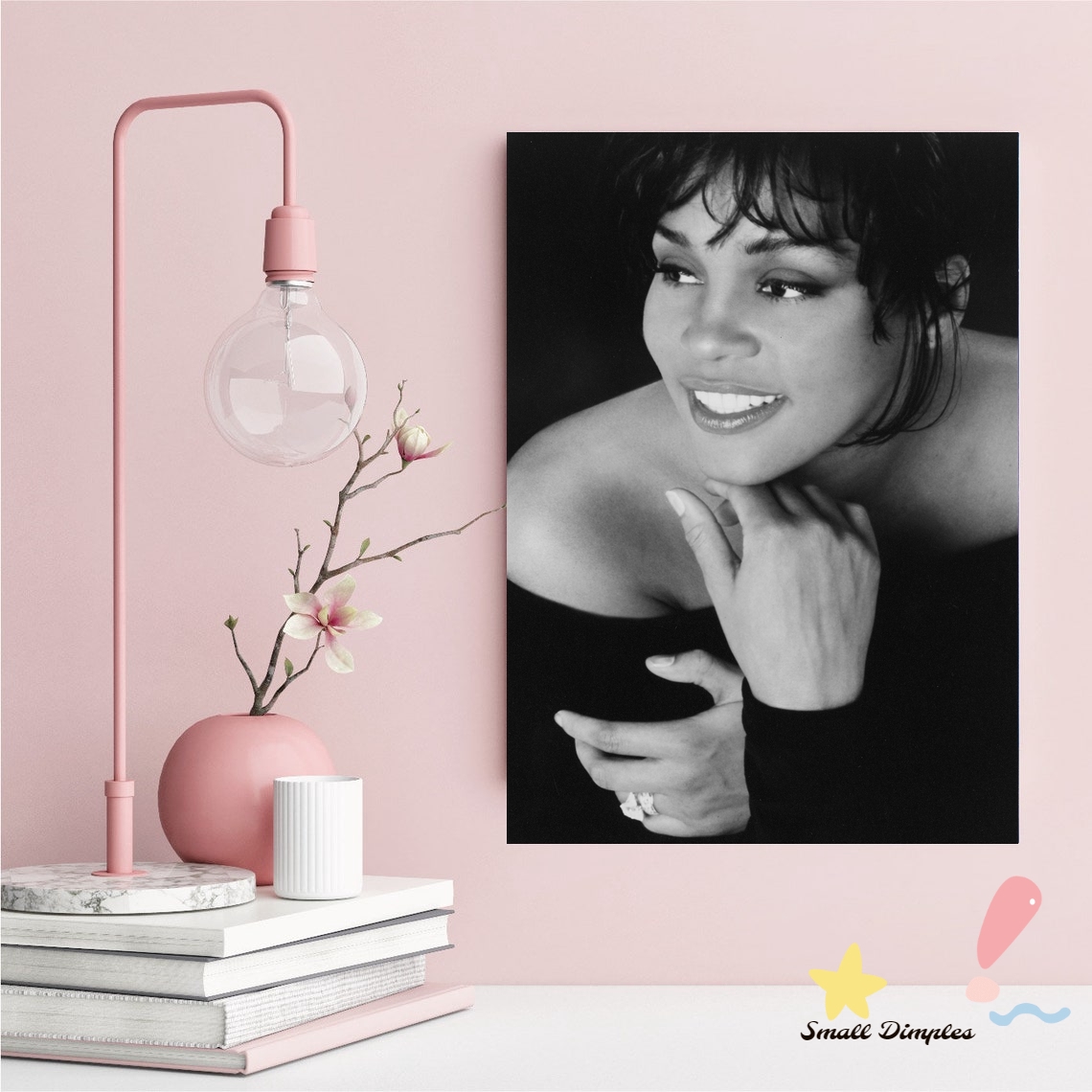 Whitney Houston Music Star Pos - Home Decor Houston 评论和价格