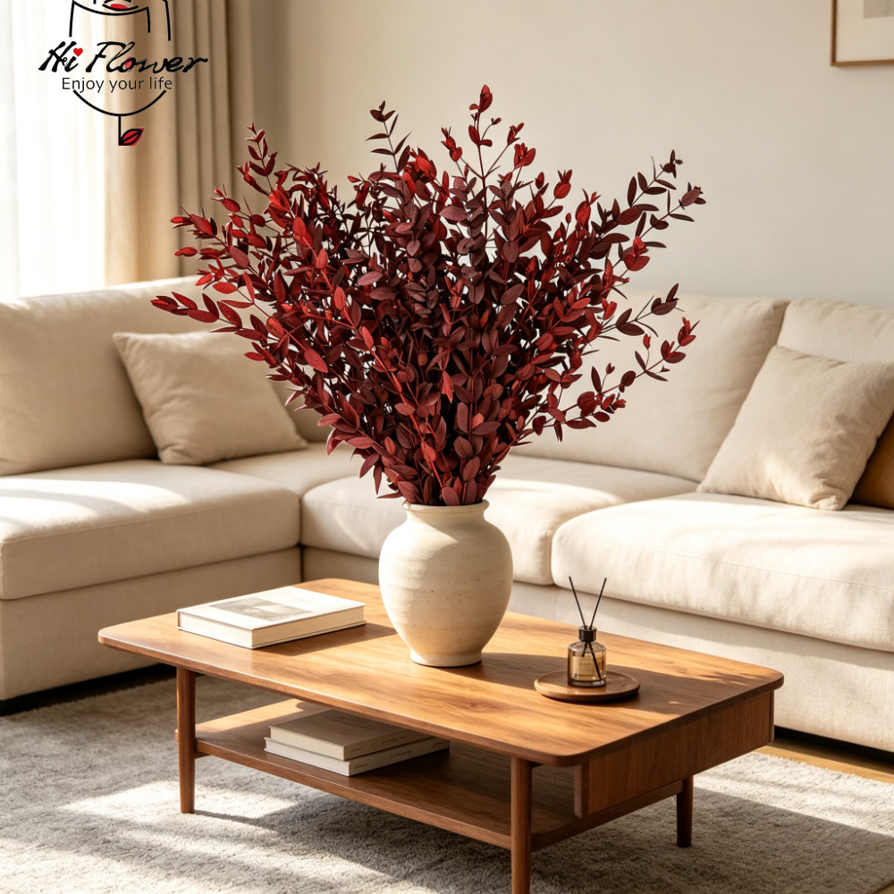 Natural Dried Flowers Eucalypt - Dried Flower Bouquet 评论和价格
