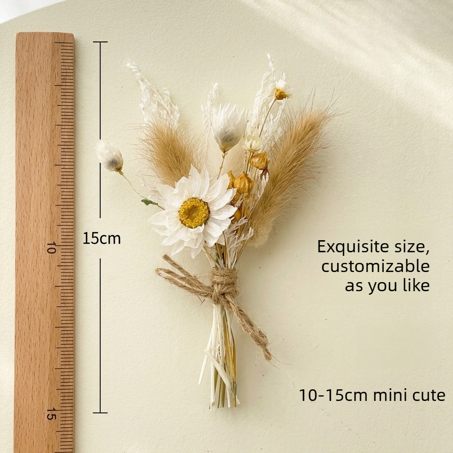 Mini Dried Flower Bouquet Natu - Dried Flower Bouquet 评论和价格