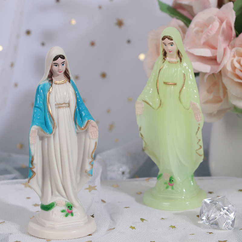 1PC Mary Statue Jesus Home Dec - Home Decor On Sale 评论和价格
