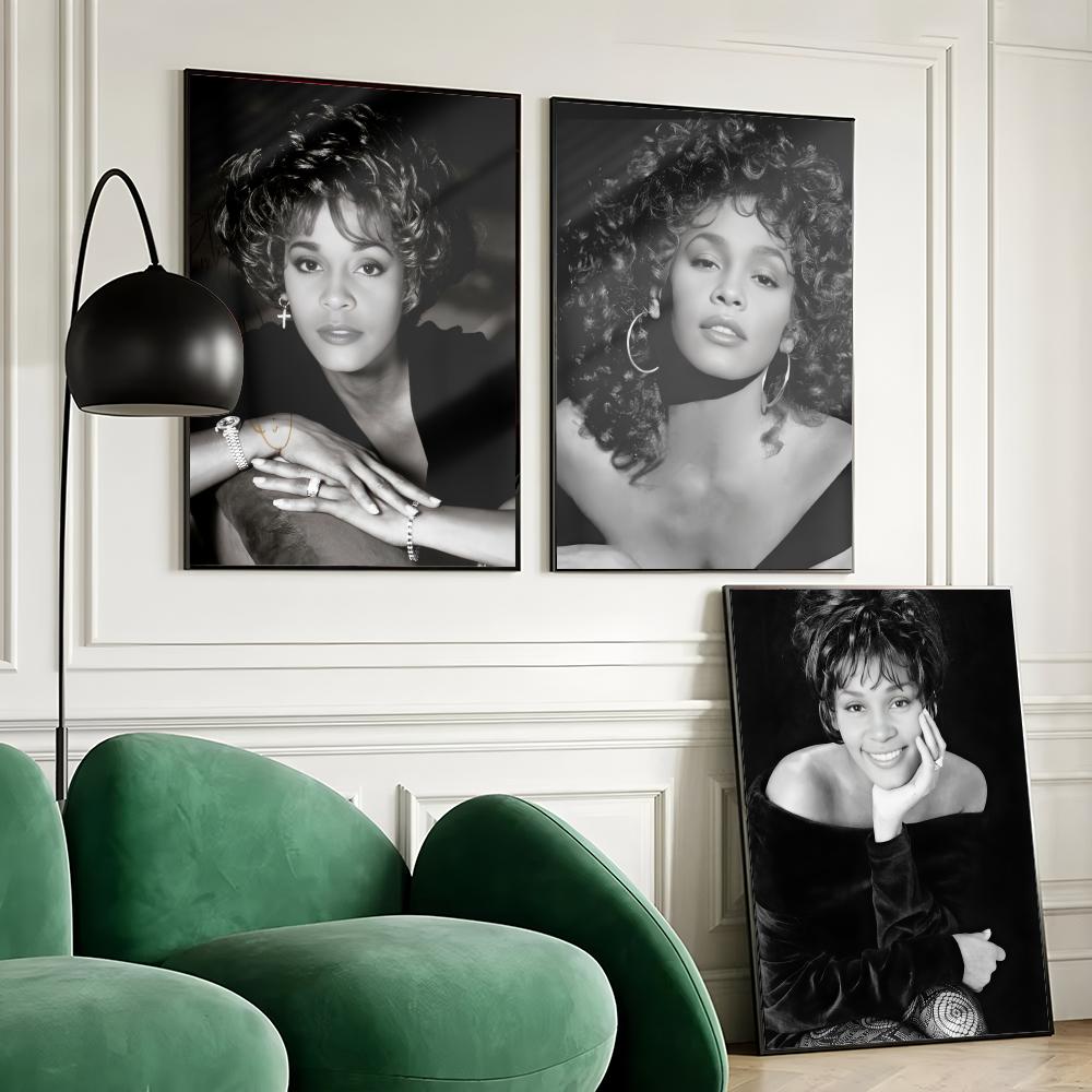 W-Whitney H-Houston Music Post - Home Decor Houston 评论和价格